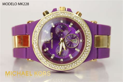 reloj michael kors mujer morado|Michael Kors black watches women.